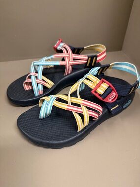 Chaco Women's ZX/2 Dual Adjustable Straps Classic Sandal ‘Vary Primary’ Colorway